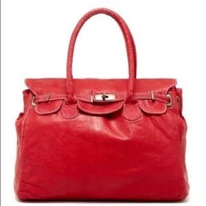 Tano 'Dame of Punk' Satchel-Rouge EUC